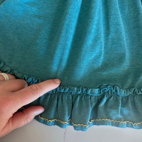 Matilda Jane Blue Lap Dress Size 6 - Adorable & Comfy! - Picture 4 of 7